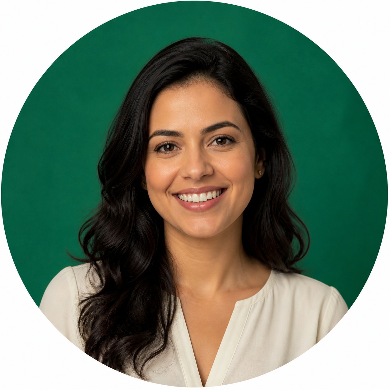 Marina, assistente da clínica